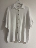 OVERSIZE MUSSELIN BLUSE | LARA