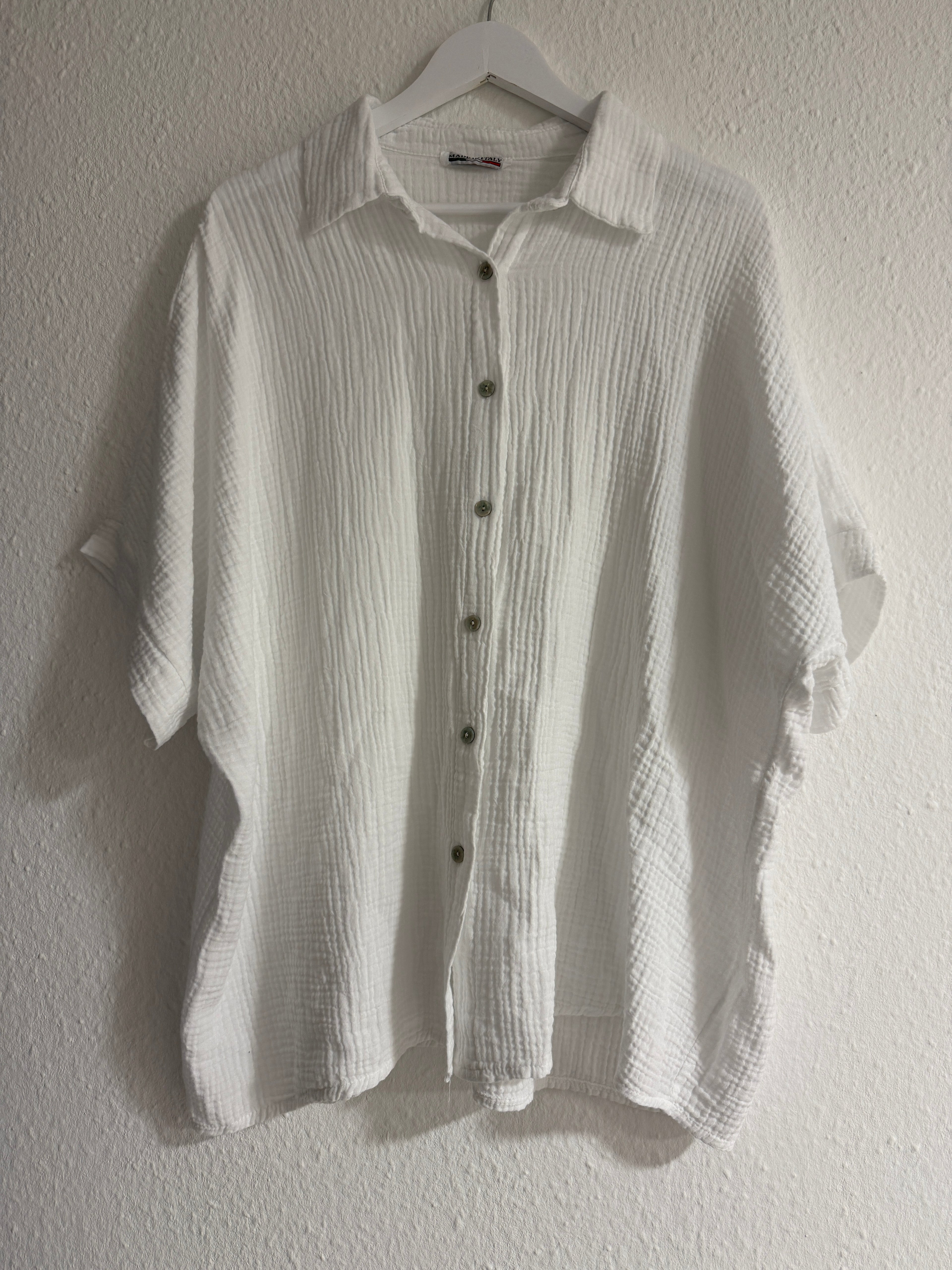 OVERSIZE MUSSELIN BLUSE | LARA