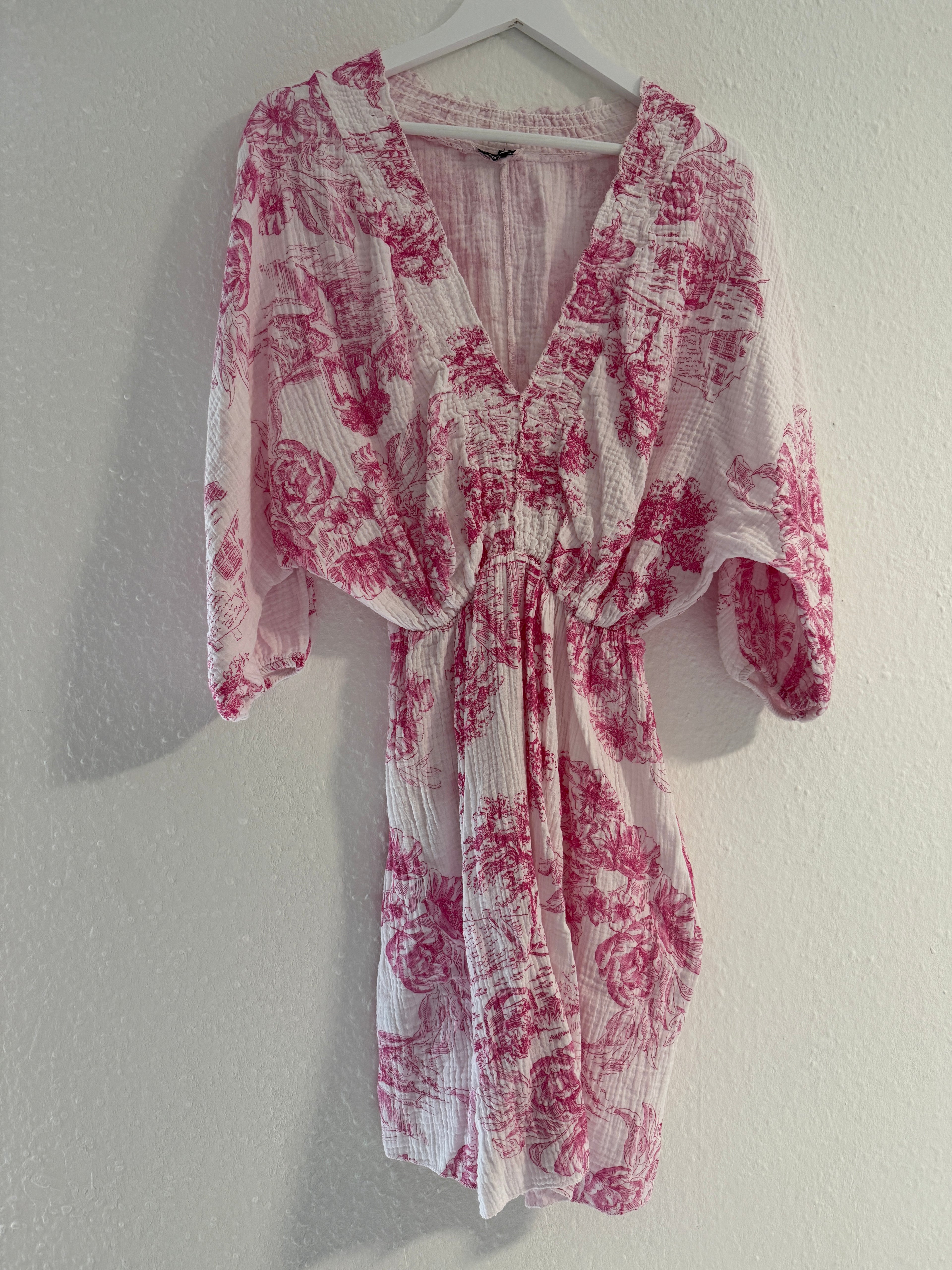 MUSSELIN KLEID | FLORANIKA