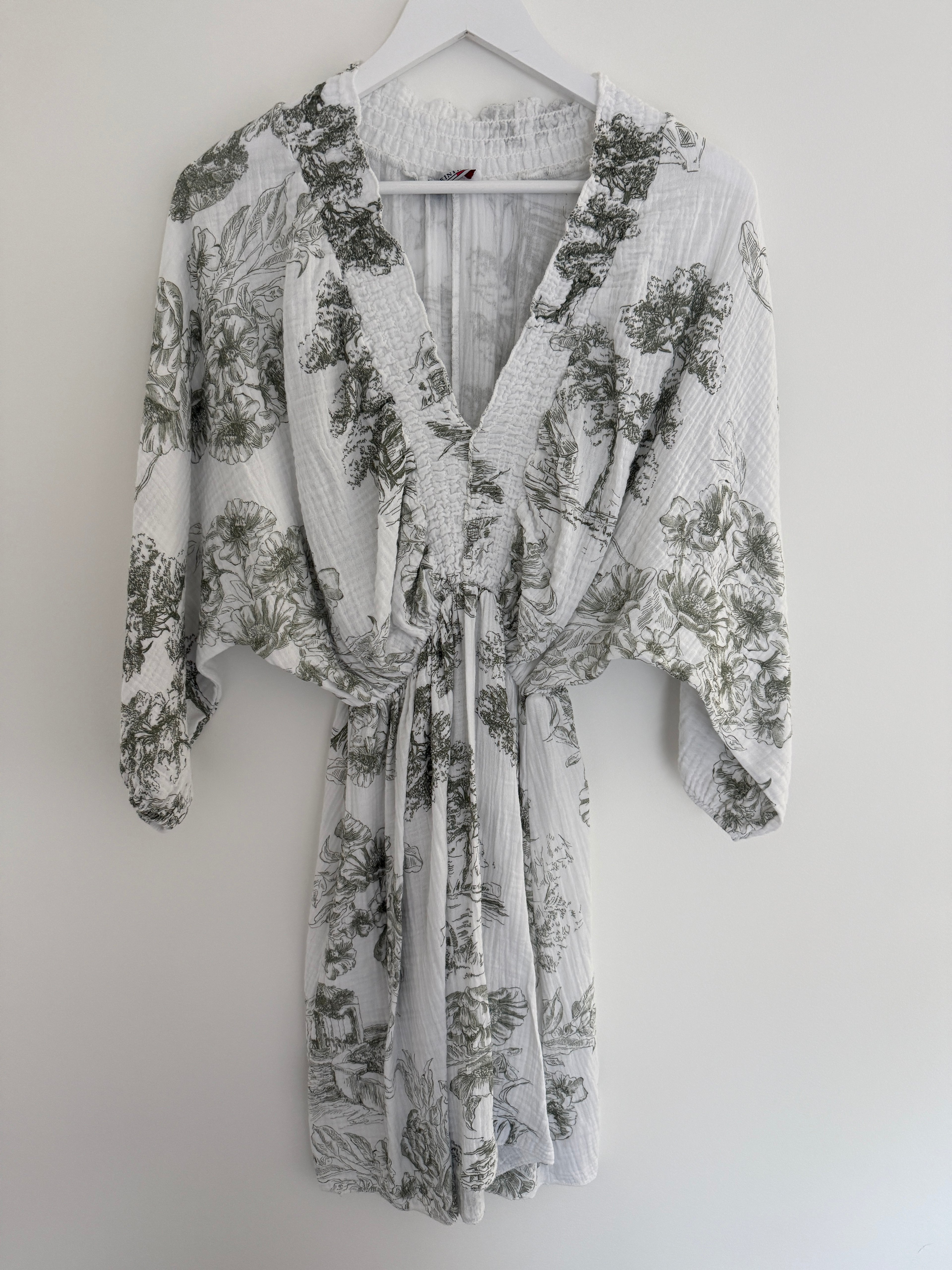 MUSSELIN KLEID | FLORANIKA