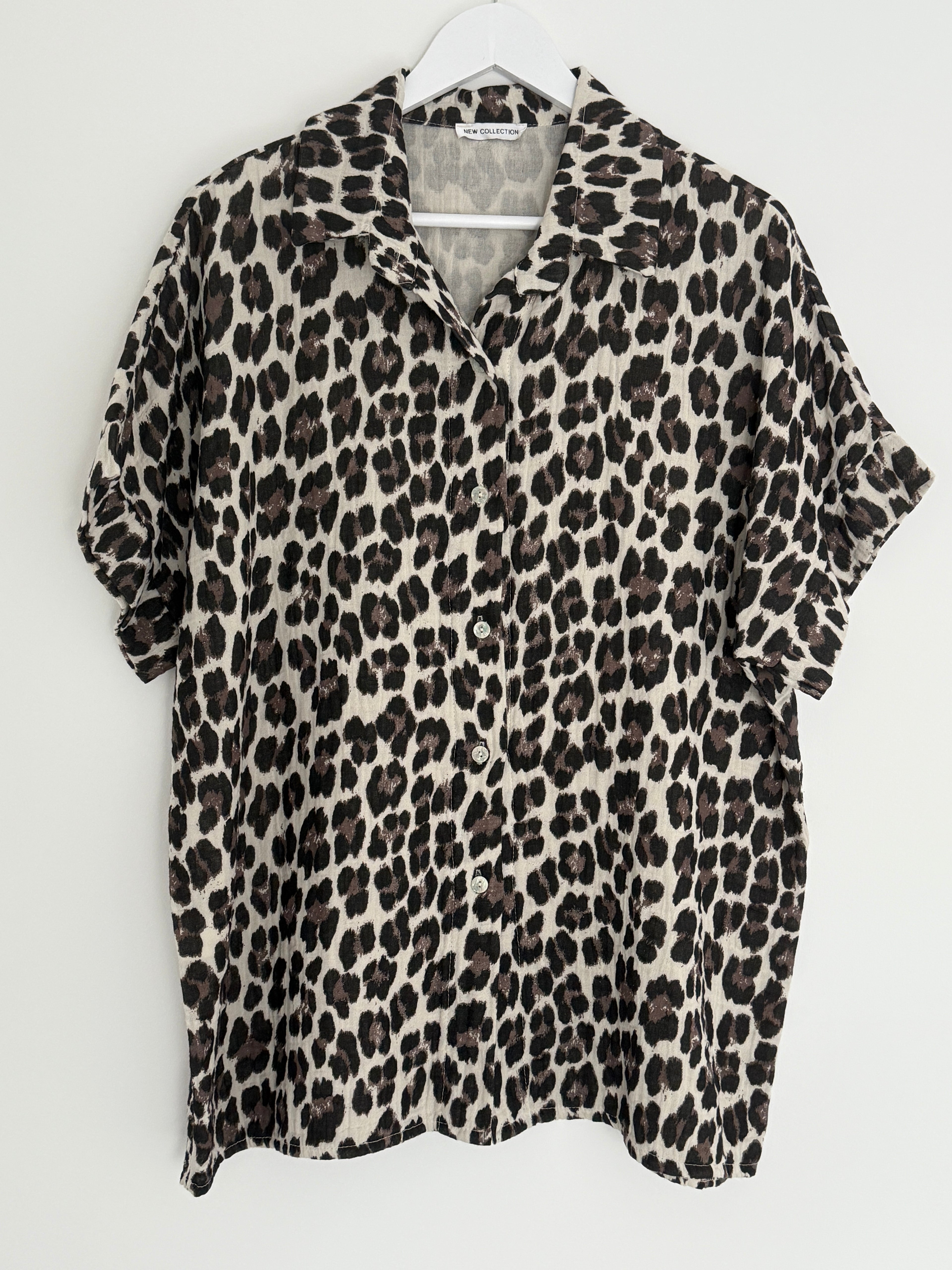 MUSSELIN BLUSE | LEOLEENA