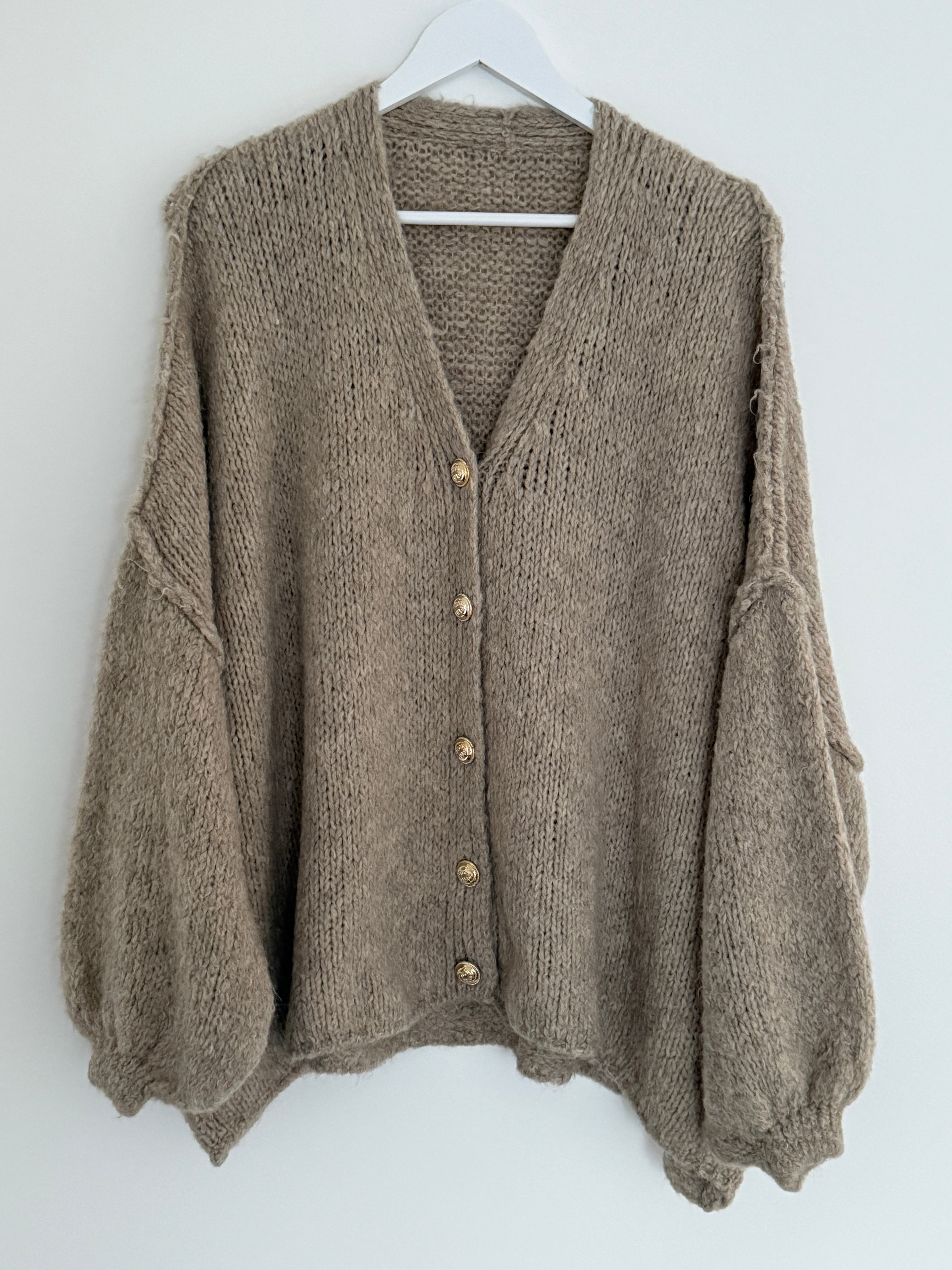 OVERSIZE STRICKJACKE | ETERNA