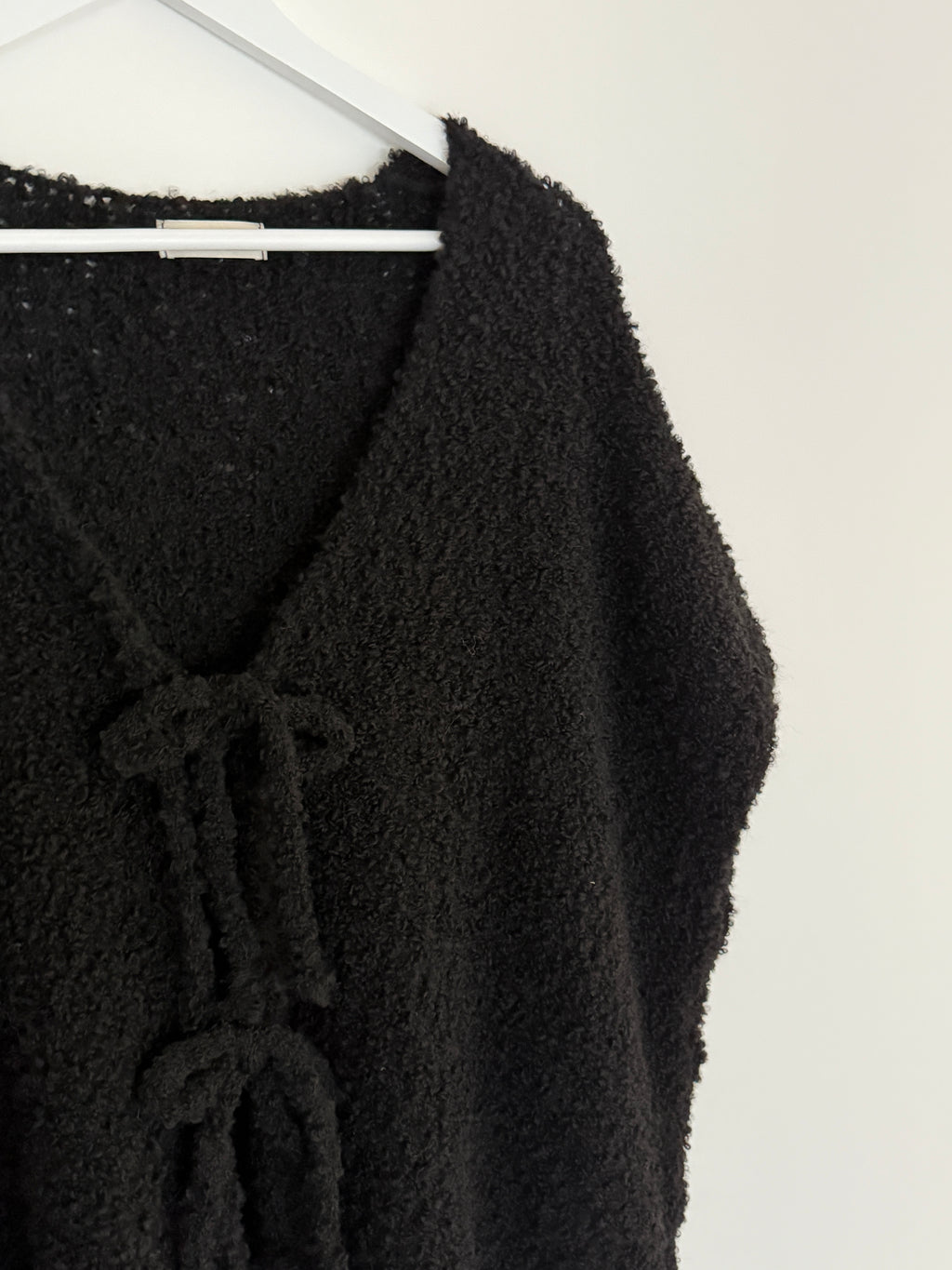 CURVY BOUCLÉ STRICKWESTE | ROSSO