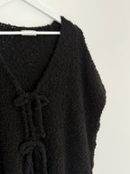 CURVY BOUCLÉ STRICKWESTE | ROSSO