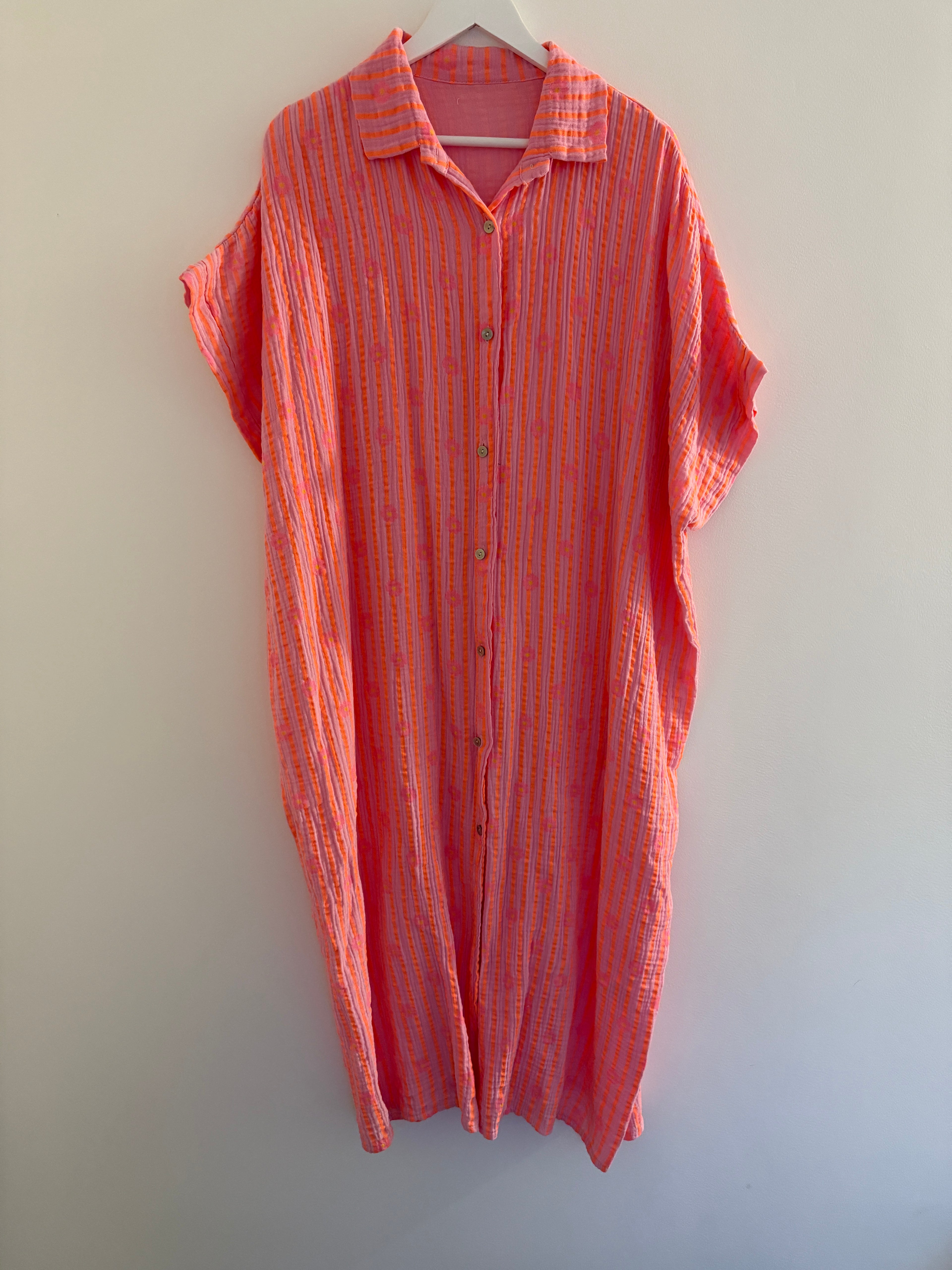 CURVY MUSSELIN KLEID | BLÜTENRAUSCH