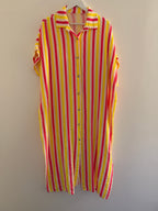 CURVY MUSSELIN KLEID | LINEO