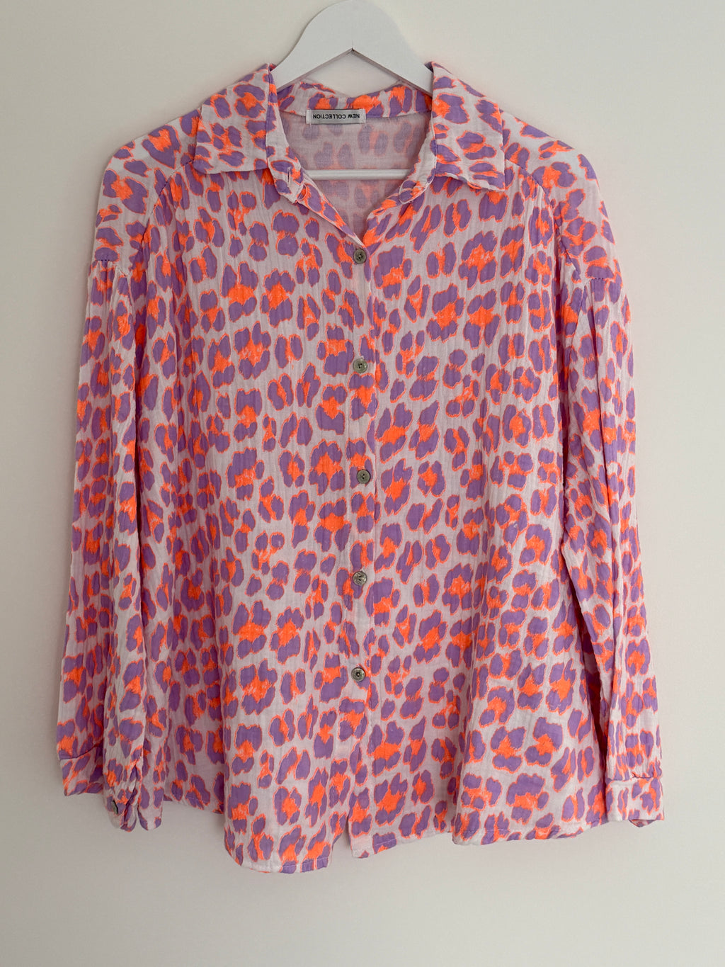 MUSSELIN BLUSE | LEOVINA