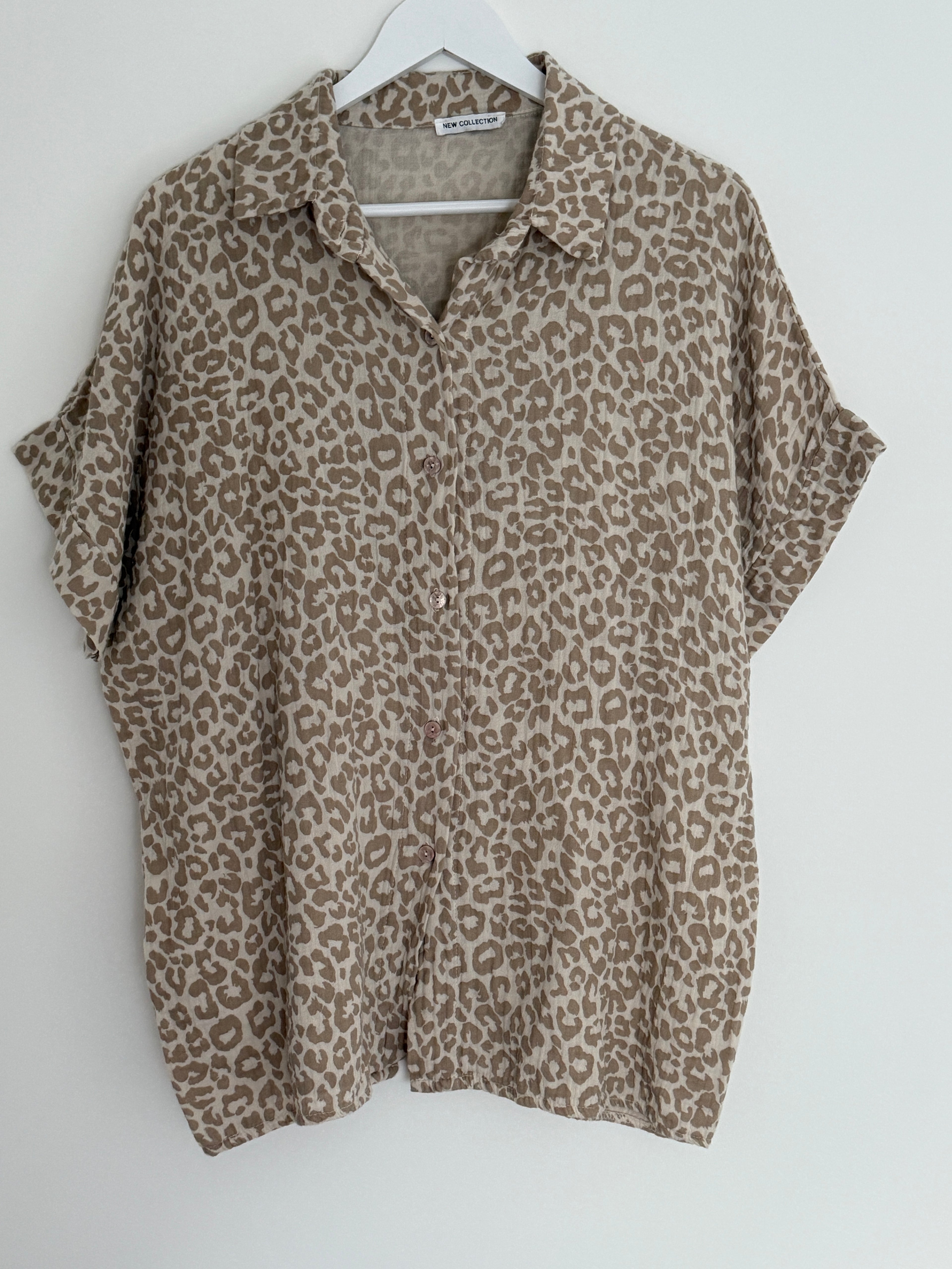 MUSSELIN BLUSE | LEOLEENA