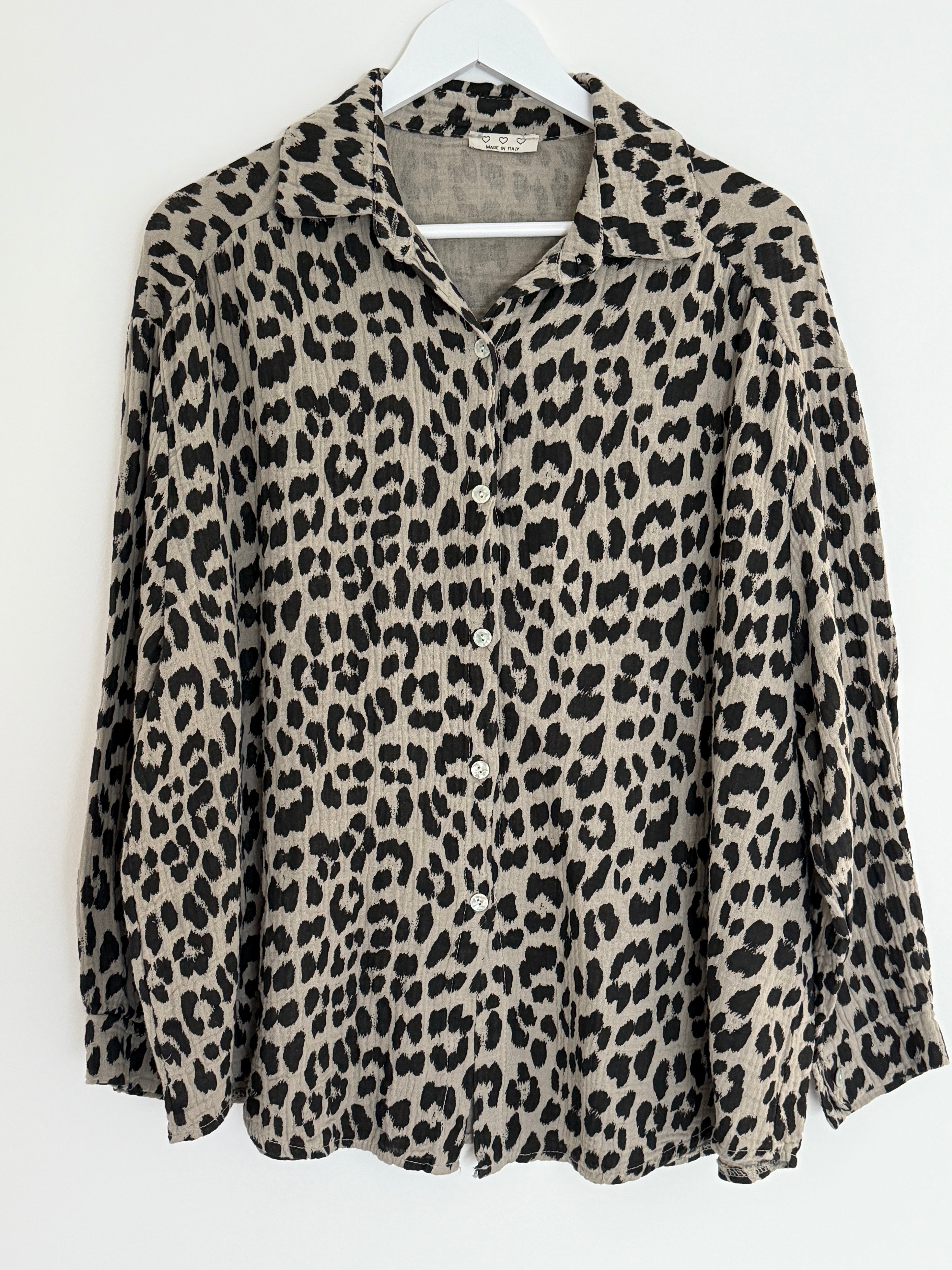 MUSSELIN BLUSE | LEOMINA