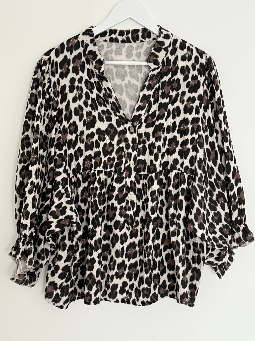 MUSSELIN BLUSE | ROARIA