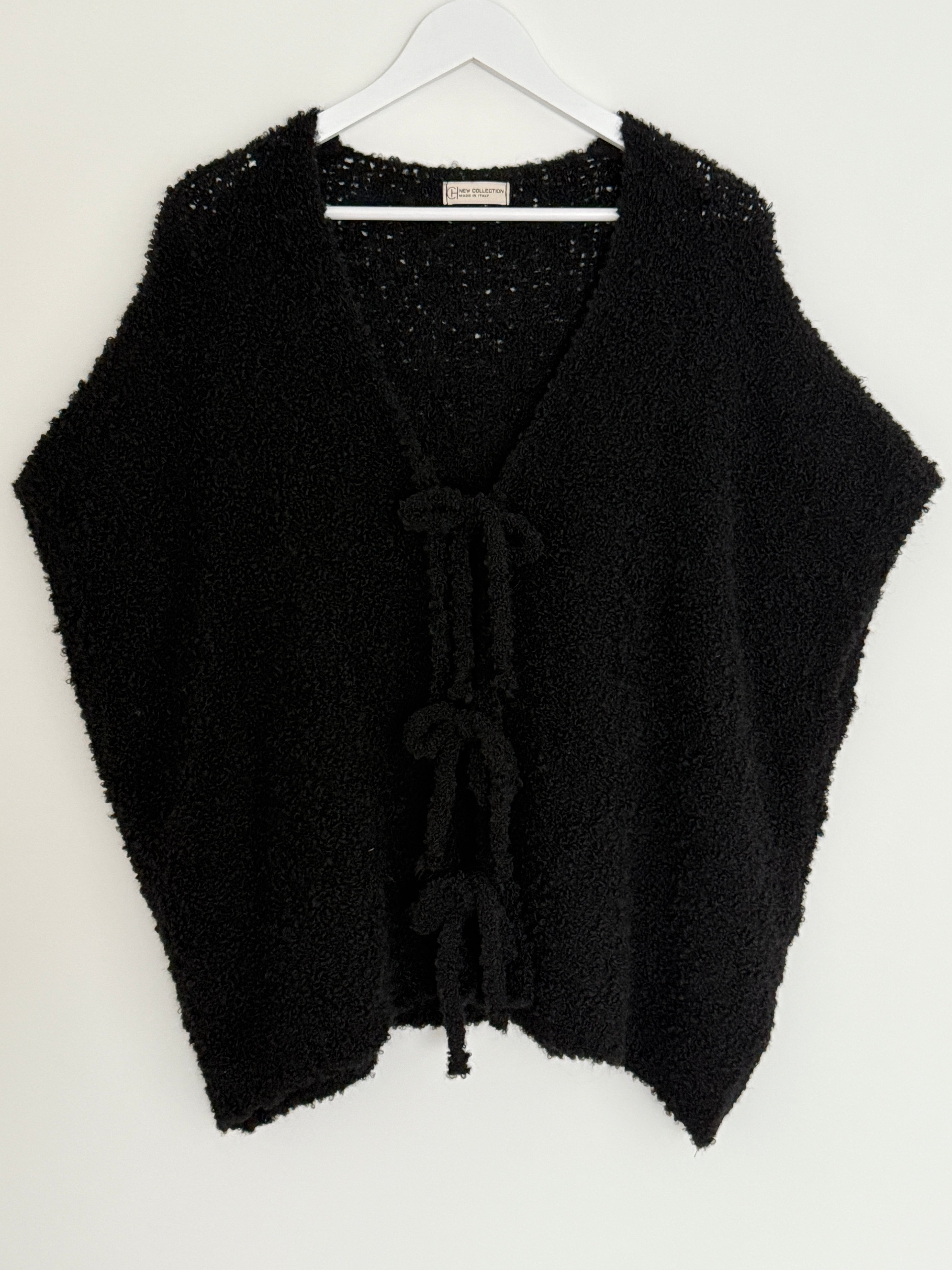 CURVY BOUCLÉ STRICKWESTE | ROSSO