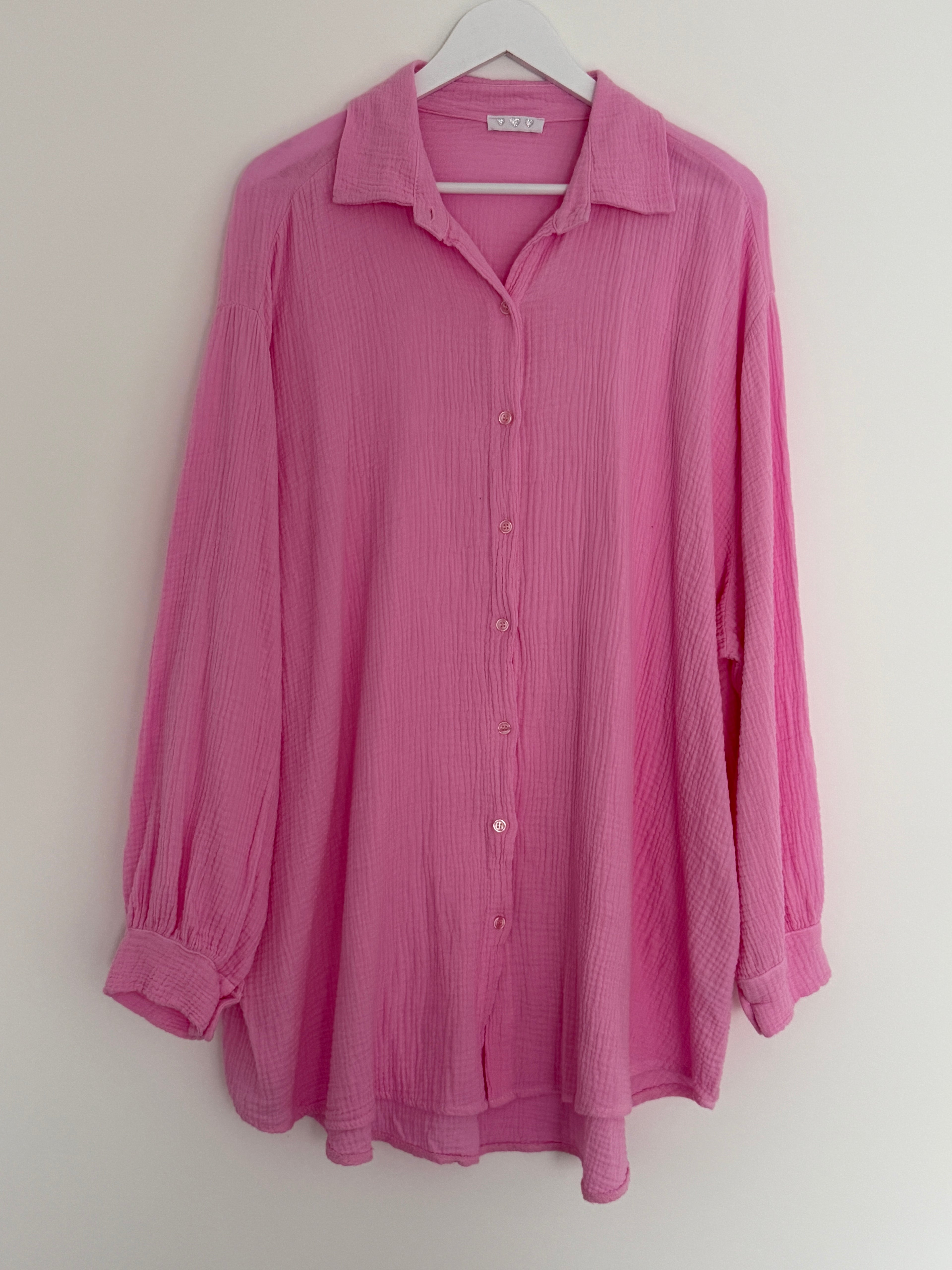 OVERSIZE MUSSELIN BLUSE | NUVU