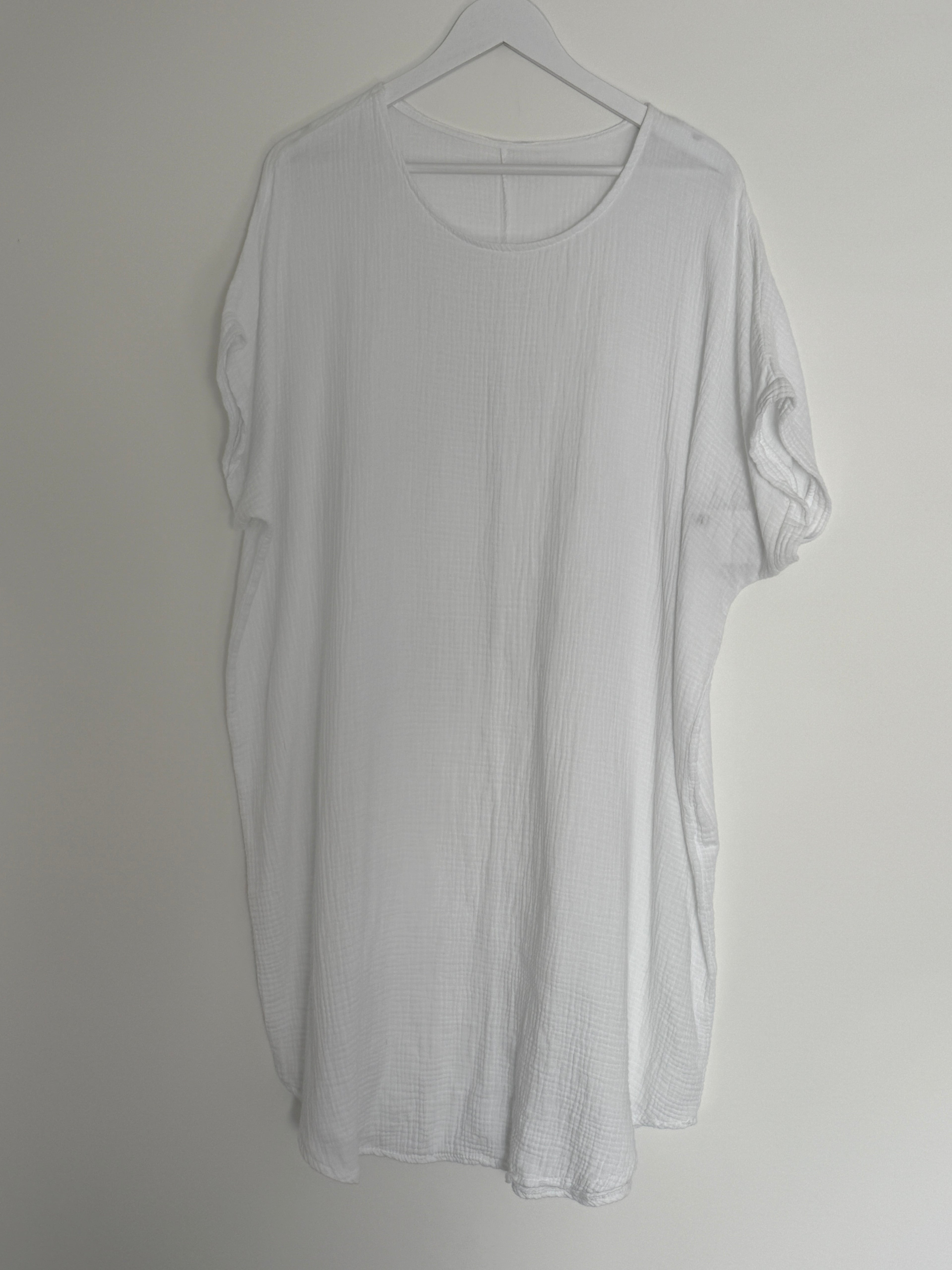 CURVY MUSSELIN KLEID | FLAIR