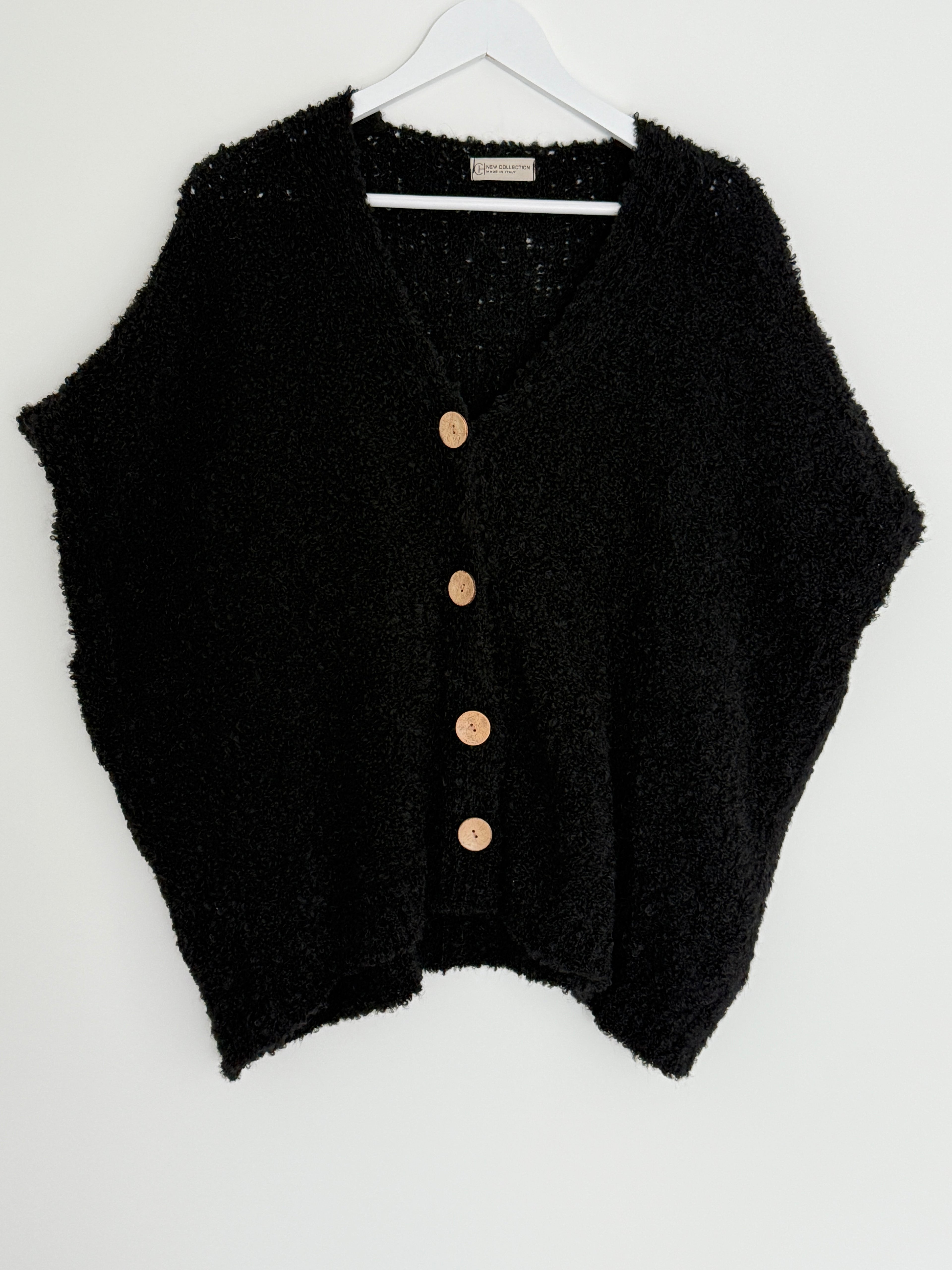 CURVY BOUCLÉ STRICKWESTE | ROSSA