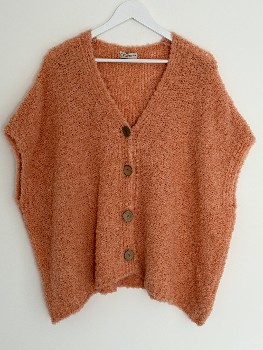 CURVY BOUCLÉ STRICKWESTE | ROSSA