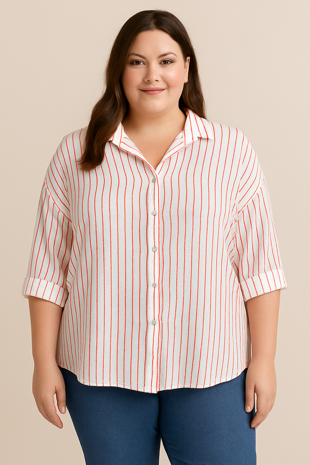 MUSSELIN BLUSE | STREIFENLIEBE