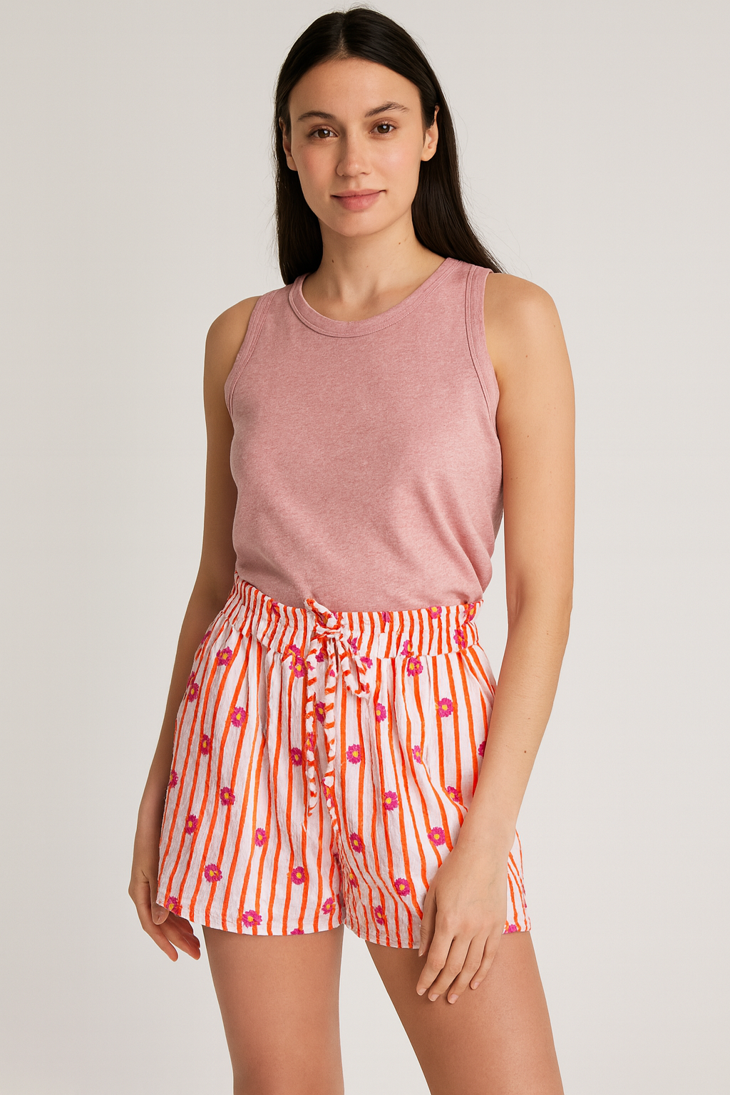 MUSSELIN SHORT | SOMMERBLÜTE