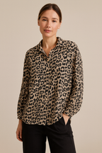 MUSSELIN BLUSE | LEOMINA