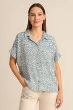 MUSSELIN BLUSE | LEOLEENA