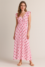 MUSSELIN KLEID | HEARTLINE