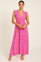 MUSSELIN KLEID | LEONDRA