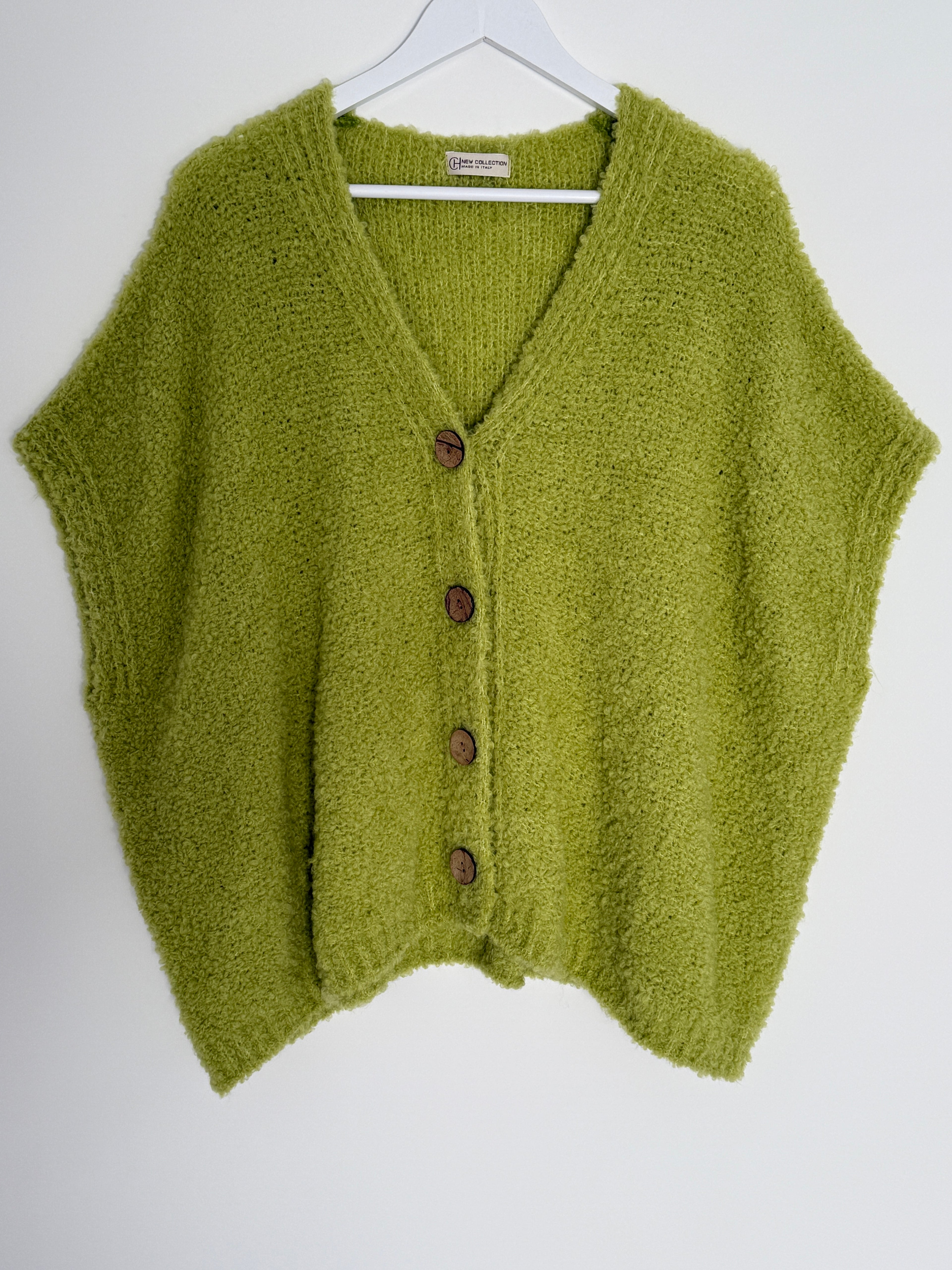 CURVY BOUCLÉ STRICKWESTE | ROSSA